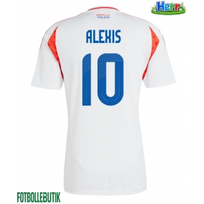 Chile Alexis Sanchez #10 Bortatröja Copa America 2024 Kortärmad